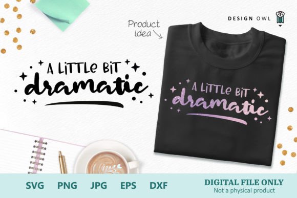 Review: A Little Bit Dramatic SVG for Embroidery