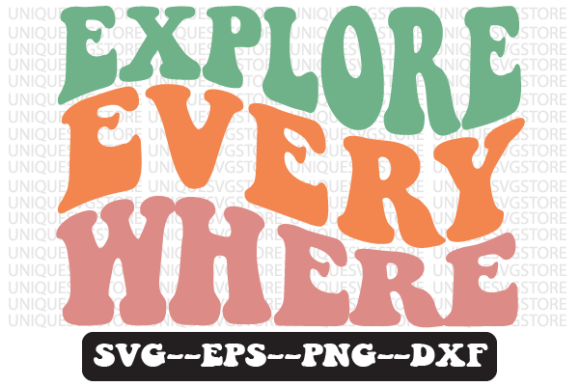 Review: Explore Every Where Retro Svg Design