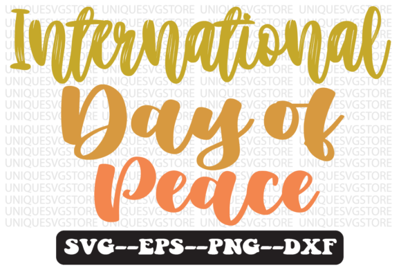 Review: International Day of Peace Svg Design for Stitchers