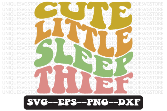 Reviewing the Cute Little Sleep Thief Retro Svg Design