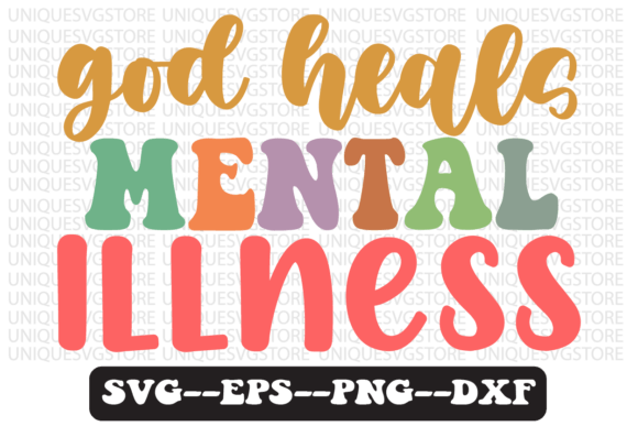 Reviewing the God Heals Mental Illness SVG for Embroidery