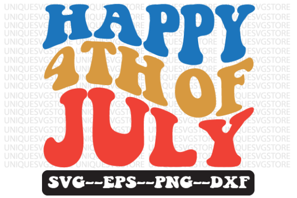 Reviewing the Happy 4th of July Quote Retro Svg Design