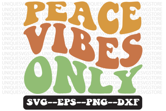 Reviewing the Peace Vibes Only Retro SVG for Embroidery