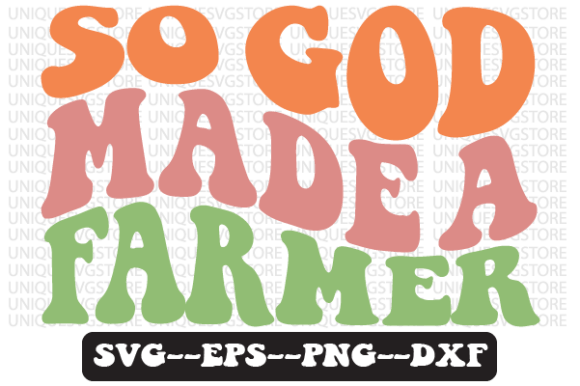 Reviewing the So God Made a Farmer Retro SVG