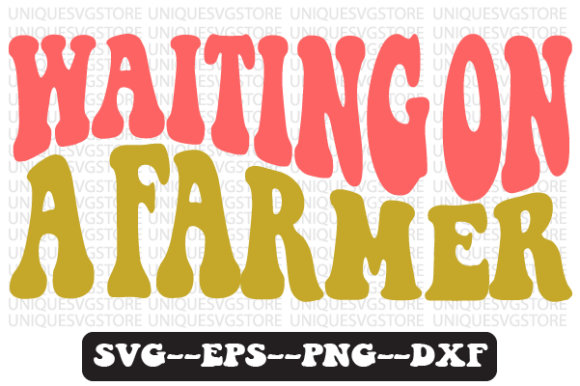 Reviewing Waiting on a Farmer Retro Svg Design